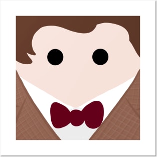 Minimalistic Eleventh Doctor Posters and Art